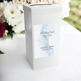 Blue Pastels Personalised Post Box