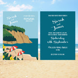 Coastal Wedding  Day Invitation