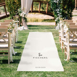 Personalised Last Name Aisle Runner, Suitable for All Occasions, UK Supplier