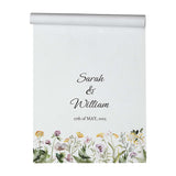 Wildflowers Personalised Aisle Runner - 3 Sizes Available
