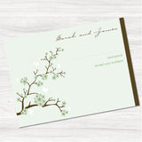 Blossom Reply Card.