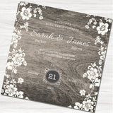 Willow Evening Wedding Invitation