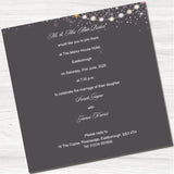 Mystical Tree Wedding Evening Invitation - Inside