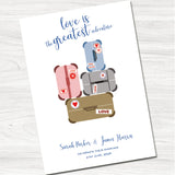 The Greatest Adventure Wedding Evening Invitation