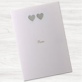 Ribbons Menu Card.