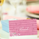 Wedding Tree Personalised Wedding Place Card.