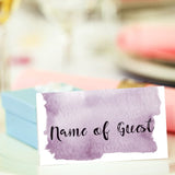 Tintin Personalised Wedding Place Card.