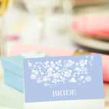 Starry Night Personalised Wedding Place Card.