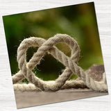 True Lovers Knot Wedding Evening Invitation.