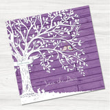 Wedding Tree Save the Date Card.