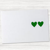 Ribbons Save The Date Card.