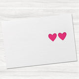 Ribbons Save The Date Card.