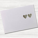 Ribbons Save The Date Card.