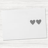 Ribbons Save The Date Card.