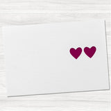 Ribbons Save The Date Card.
