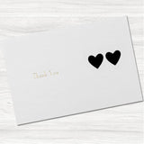 Ribbons Thank You Card.
