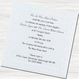 Romance Wedding Day Invitation