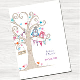 Owl You Need is Love Wedding Day Invitation