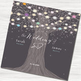 Mystical Tree Wedding Day Invitation