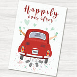 Happily Ever After Wedding Day Invitation.