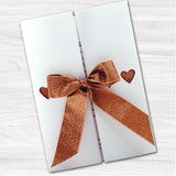 Luxury Ribbons Wedding Day Invitation.