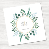 Eucalyptus Save the Date Card