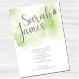 Lillie Mae Wedding Evening Invitation