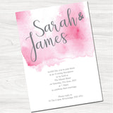 Lillie Mae Wedding Evening Invitation