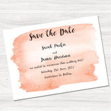 Tintin Orange Save the Date Card
