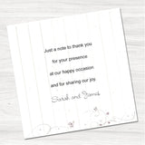 Vintage Roses Thank You Card-Inside